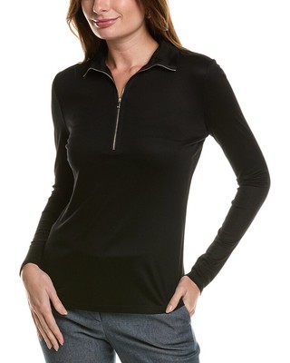 Lafayette 148 New York Lane Топ женский черный M