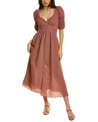 

Женское платье макси Ted Baker Angeia, Розовый