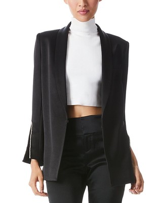 

Женский пиджак оверсайз Alice + Olivia Jace, A black