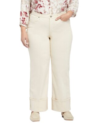 

Широкие женские джинсы Nydj Plus Teresa, Whtckwhite creek, NA