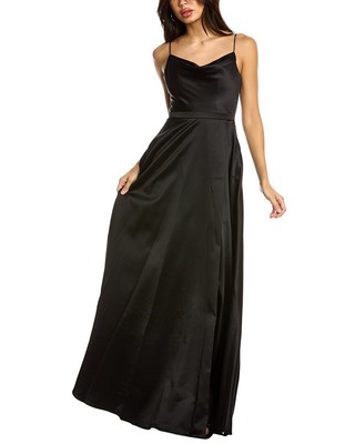 

Черное женское платье с бриллиантами от Bariano, Черный