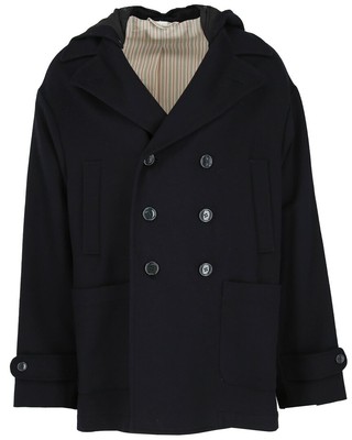 

Шерстяное пальто Gucci Мужское, Indigo, NA
