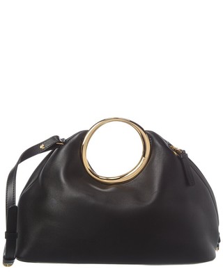 Jacquemus The Calino Leather Clutch Womens Black