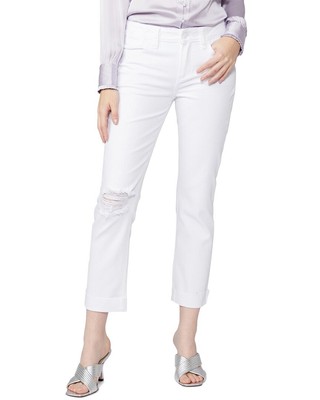 

Джинсы Paige Denim Brigitte Offset Raw Cuff Женские, White wave destructed, NA