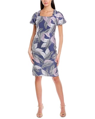 

Js Collections Amanda Shift Платье женское синее, Синий