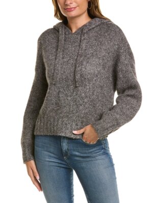 

Женская вязаная толстовка с капюшоном Z Supply Ariel, Charcoal heather