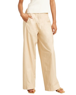 

Широкие женские брюки-карго Modern Citizen Tatum из льняной смеси, Khaki, NA
