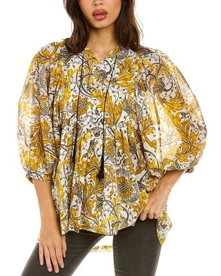 

Samantha Sung Anastasia Топ женский, Ivory yellow zsa zsa walpaper