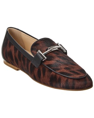 

Женские лоферы Tod S Double T из телячьей кожи, Коричневый, NA