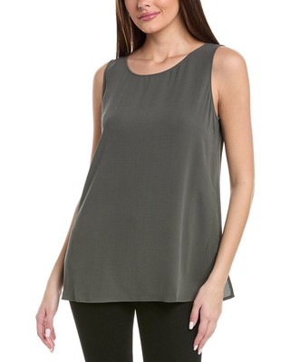 Eileen Fisher Silk Tunic Tank Womens