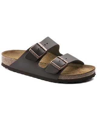 

Женские кожаные сандалии Birkenstock Arizona, Dark brown, NA