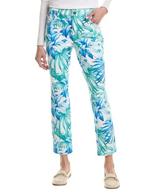 Легендарные женские брюки Tommy Bahama Leaves с высокой посадкой на щиколотке