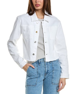 Hudson Jeans Micro Cropped Jacket Womens