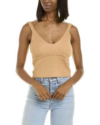 

Женская кашемировая майка Simkhai Brea, Коричневый