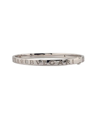 Женский браслет с двумя бриллиантами Bulgari 18 Карат 0,20 Карата