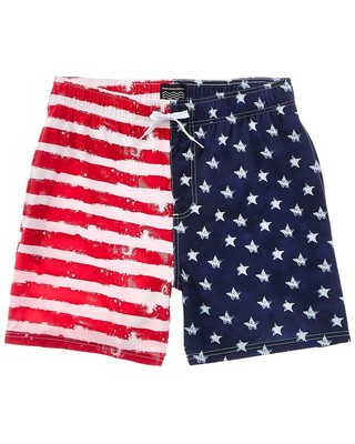 Trunks Surf & Swim Co. Vintage Flag Swim Trunk Mens