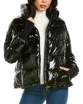 

Пуховик Herno Glossy Puffer женский черный, NA