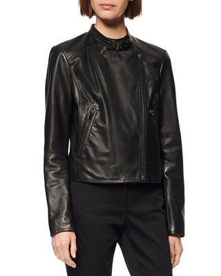

Женская кожаная куртка Marc New York Wheeland Racer, Черный, NA