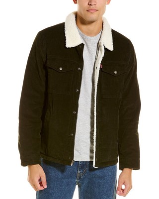 

Вельветовая куртка Levis Depot мужская зеленая, Зеленый, NA