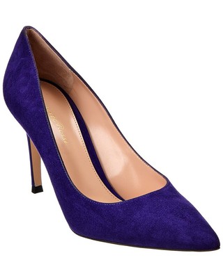 

Gianvito Rossi Gianvito 85 Женские замшевые туфли, Синий, NA