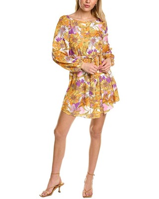 

Женское платье трапециевидного силуэта Traffic People, Оранжевый