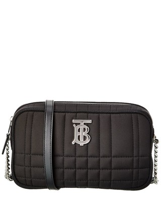 

Burberry Lola Стеганая нейлоновая женская сумка для фотокамеры черная, NA