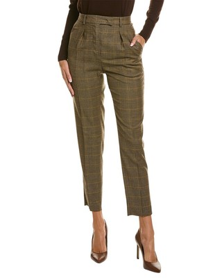 

Брюки женские Max Mara Studio Uomo полушерстяные, Tan, NA
