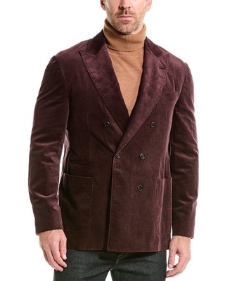 Вельветовый пиджак Brunello Cucinelli мужской 50