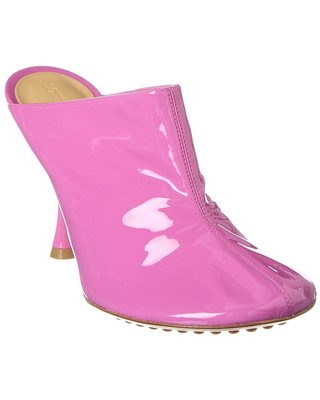

Женские лакированные мюли Bottega Veneta Dot Sock, Розовый, NA