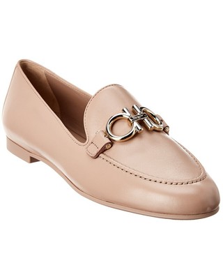 

Женские кожаные лоферы Ferragamo Trifoglio, Коричневый, NA