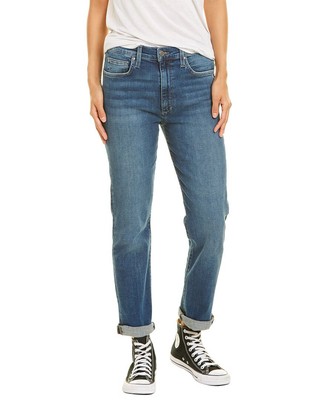 

Джинсы Joes Jeans Clevedon, прямые джинсы до щиколотки с высокой посадкой, женские синие, Синий, NA