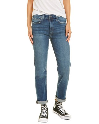 Джинсы Joes Jeans Clevedon, прямые джинсы до щиколотки с высокой посадкой, женские синие 24