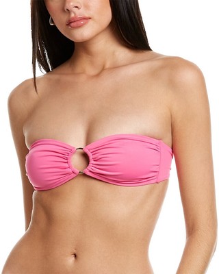 

Melissa Odabash Evita Bandeau Топ женский, Flamingo