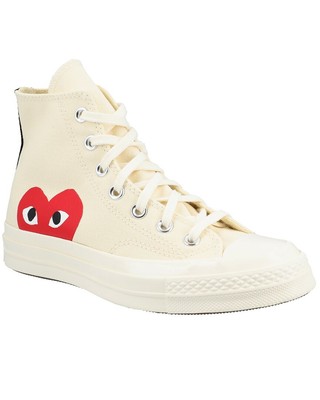 Женские кроссовки Converse X Comme Des Garçons Play Play 3M/5W