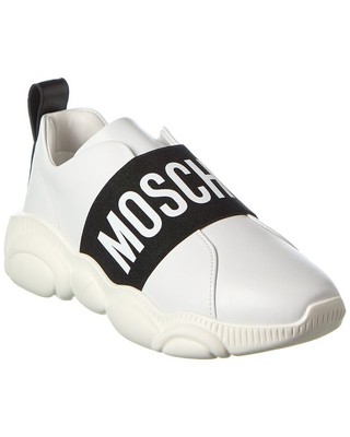 

Женские кроссовки Moschino с логотипом, Белый, NA