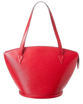 

Женские красные кожаные туфли Louis Vuitton Epi St. Jacques Shopping (аутентичные подержанные), NA