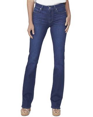 Женские джинсы Paige Denim Manhattan Bootcut с высокой посадкой 25