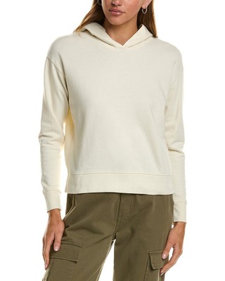 James Perse Pullover Hoodie Womens White 2