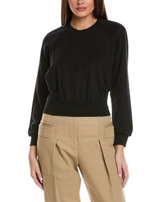 3.1 Женский топ-реглан Phillip Lim черный Xs