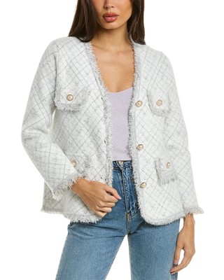 

Женская куртка Avantlook Fuzzy Eyelash, белая, Белый