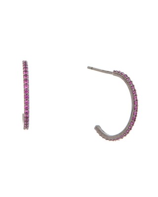 Женские серьги Lana Jewelry 14K 0.45 Ct. Tww. Розовые полукруглые