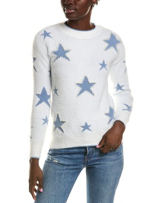 Nanette Nanette Lepore Embellished Sweater Womens White S