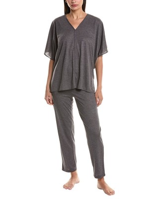Пижамный комплект Natori из 2 предметов, женский, серый, Xl