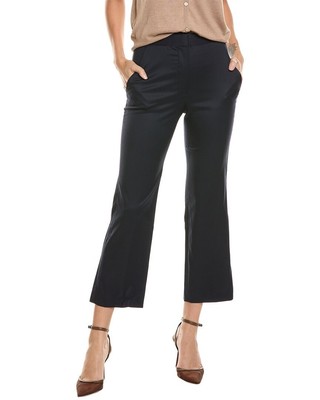 Шерстяные брюки Stella Mccartney Carlie женские синие 34