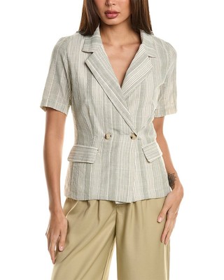Sage The Label Roman Jacket Womens Ivory S