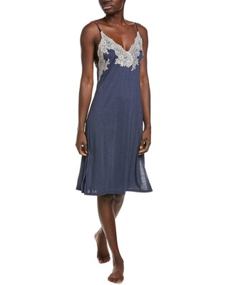 Natori Luxe Shangri-La Slip Chemise Womens