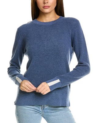 

Женский термосвитер из смесового кашемира Forte Cashmere, Синий