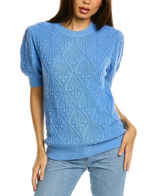 

Женский свитер из смесового кашемира Two Bees Cashmere Bluebell, Синий