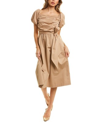 Женское миди-платье Elie Tahari с топазом