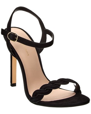 

Stuart Weitzman Dancer Twistie 100 Женские замшевые сандалии, Черный, NA